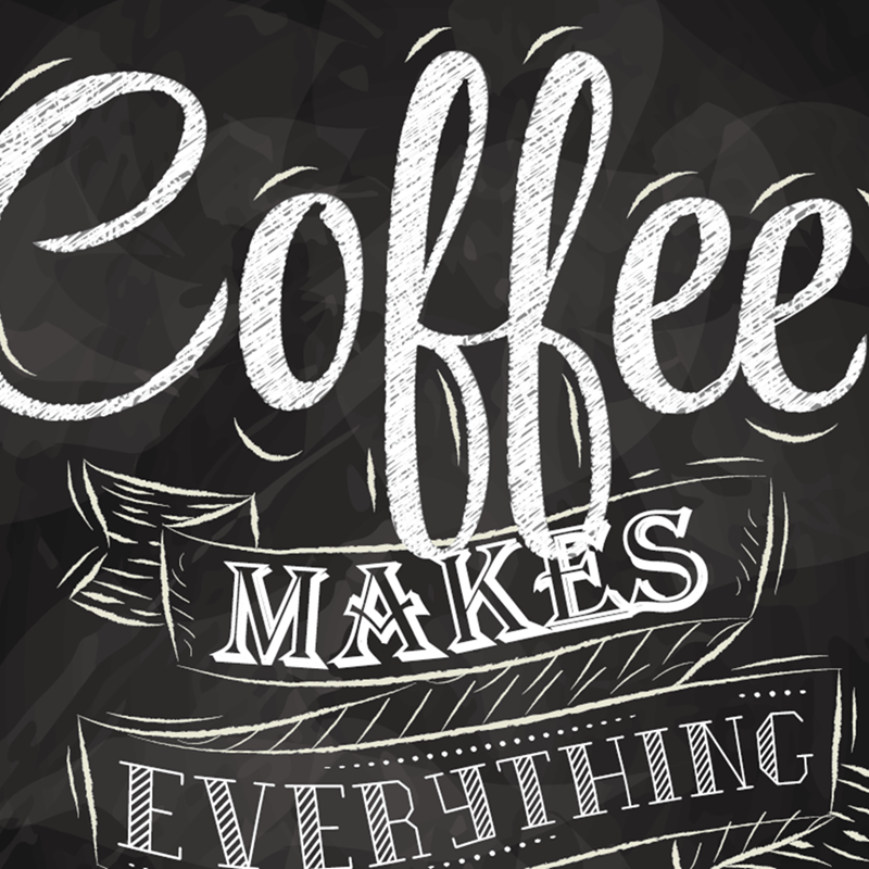 C - Coffee Wall Picture